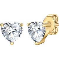 Rafaela Donata Womens Feminine Sterling Silver Earring - Gold - One Measurement - Image 2