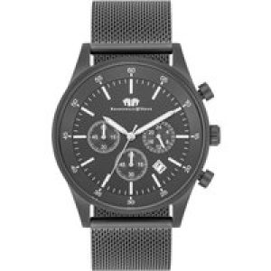 Rhodenwald & Söhne Mens Stainless-steel Watch – Gray Stainless Metal (archived) – One Measurement