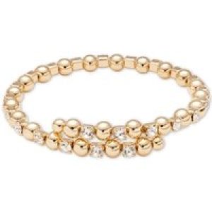 August Woods Gold Sparkle Open Ball Bangle – Gold