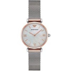 Armani Womens Ladies AR2067 Watch – Silver – One Size