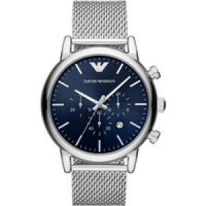 Armani Mens AR80038 Watch – Silver – One Size