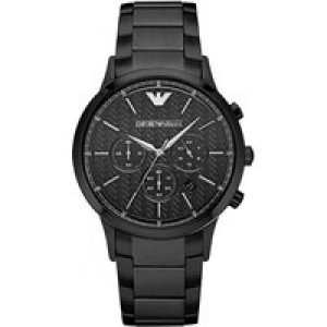 Armani Mens AR2485 Watch – Black – One Size