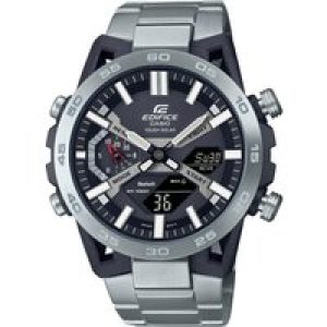 Casio Edifice Mens Silver Watch ECB-2000D-1AEF Stainless Metal (archived) – One Dimension