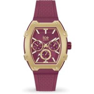 Ice-Watch Ice Watch Ice Boliday – Gold Burgundy WoMens 022868 Silicone – One Dimension