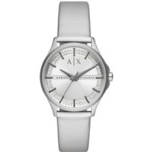 Armani Change Girl Hampton WoMens Silver Watch AX5270 Leather-based (archived) – One Measurement