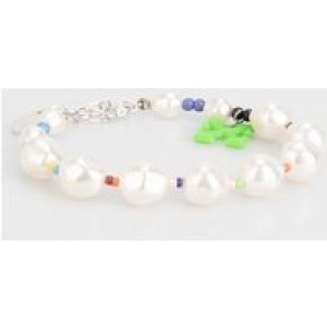Off-White Mens Accessories Off White Fun Pearl & Beads Bracelet in Multi colour – Multicolour Metal (archived) – One Size