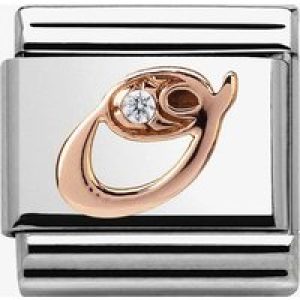 Nomination CLASSIC Rose Gold Letter O Charm 430310/15