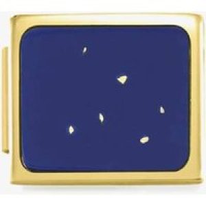 Nomination Glam Golden Blue Square Charm 230503/06