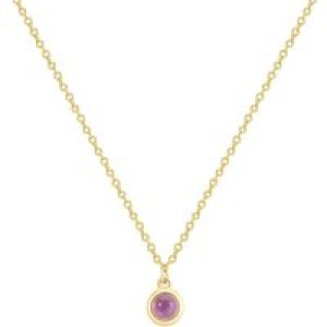 Glanzstücke München Womens Female Sterling Silver Necklace – Gold – One Size