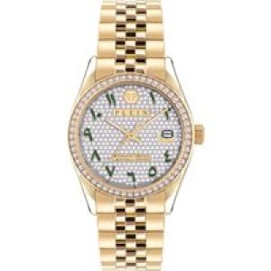 Philipp Plein Date Superlative WoMens Gold Watch PW2BA0223 Stainless Steel (archived) – One Size