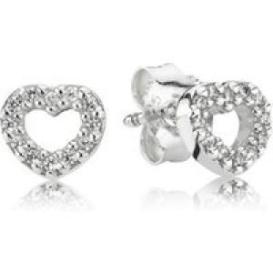 Pandora Pavé Middle Earrings