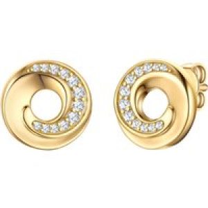 Rafaela Donata Womens Female Sterling Silver Earring – Gold – One Size