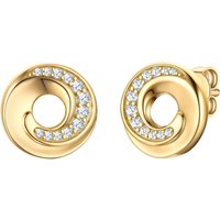 Rafaela Donata Womens Female Sterling Silver Earring - Gold - One Size - Image 2