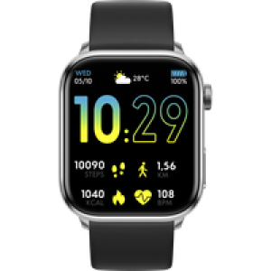 Ice-Watch Ice Watch Ice Good 2.0 – Silver – Black Mens 022536 Silicone – One Measurement