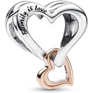 Pandora 782642C00 Charm Two Tone Open Infinity Heart Silver