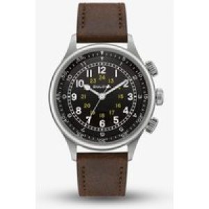 Bulova Mens A15 Pilot Automatic Strap Watch 96A245