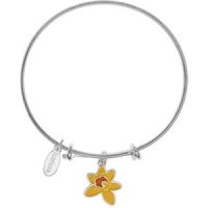 Karma Marie Curie Daffodil Bangle – Silver