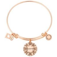 Karma Rose Gold Daughter Flower Bangle - One Dimension - Image 2