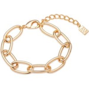 August Woods Gold Chunky Connected Chain Bracelet – Gold