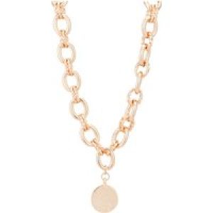 August Woods Gold Disk Pendant Necklace – Gold