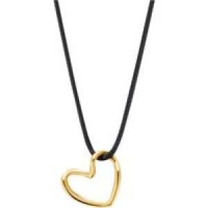 Over & Over Gold Black Wire Center Pendant Necklace – Gold