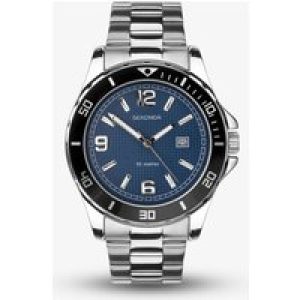 Sekonda Dive Stainless Steel Blue Dial Watch 1512