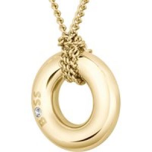 BOSS Reside Yellow Gold-Tone Plated Girls Pendant 1580684