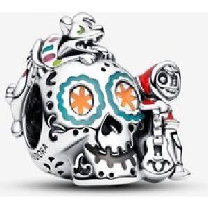 Pandora Disney Pixar Coco Miguel & Dante Skull Glow-in-the-dark Charm