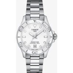 Tissot Unisex Seastar 36mm White Dial Watch T120.210.11.011.00
