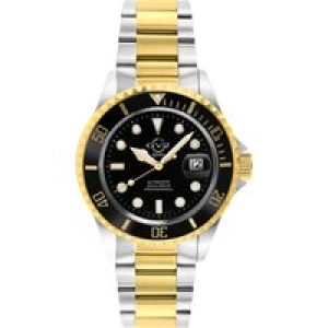 Gv2 42257 Mens Liguria Swiss Automatic Watch – Silver & Gold – One Size
