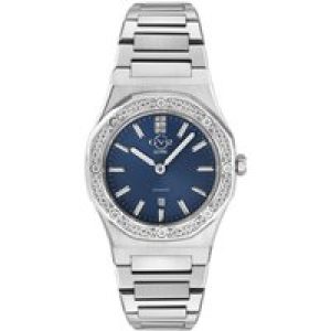 Gv2 Palmanova 12703 WoMens Swiss Quartz Stainless Steel Diamond Watch – Silver – One Size