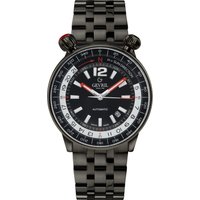 Gevril Mens Wallabout Swiss Automated Black Dial PVD Watch - One Measurement - Image 2