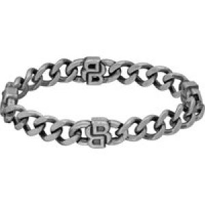 BOSS Double B Absolute Black Metal Gentlemen Bracelet 1580742M