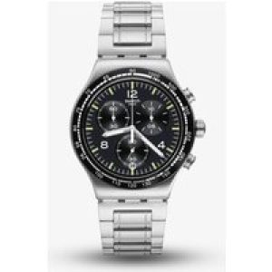 Swatch Night Flight Chronograph Bracelet Watch YVS444GC