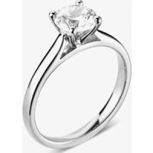Signature Collection Platinum GIA Certificated Four Claw Diamond Solitaire Ring RI-2016(0.40CT PLUS)- D/VS2/0.40ct