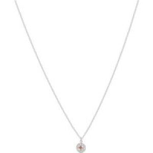 Argento Silver November Birthstone Halo Necklace – Silver
