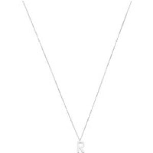 Argento Silver Letter Preliminary Necklace – Letter R