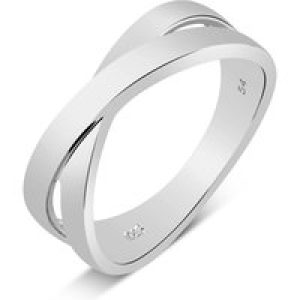 Argento Silver Vintage Crossover Ring – 62