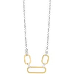 Argento Silver Two Toned Necklace – 40cm