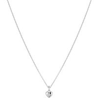 Argento Youngsters Silver Center Superstar Crystal Necklace - 35cm - Image 2