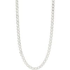 Pilgrim Silver Desiree Dice Hyperlink Recycled Necklace – Silver