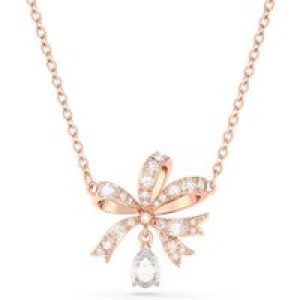 Swarovski Volta Rose Gold Bow Necklace – 38cm