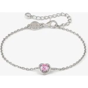 Nomination CosmicLove Silver Pink Cubic Zirconia Heart Bracelet 241704/002