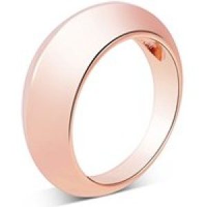 August Woods Rose Gold Chunky Pebble Ring Measurement 54