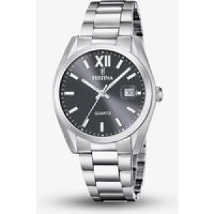 Festina Mens Classic Black Dial Watch F20707/3