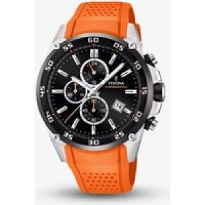 Festina Mens Tour Of Britain 2017 Orange Chronograph Watch F20330/4
