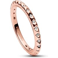 Pandora Rose-Gold Pyramids Ring - 52 Pandora Ring - Image 2