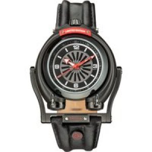 Gevril GV2 Triton Mens Black Dial Calfskin Leather Watch – One Size