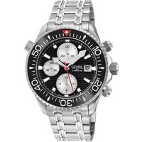 Gevril Mens Hudson Yards Chronograph 48814B Swiss Automatic Sellita SW500 Watch - Silver - One Size - Image 2