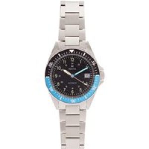 Heritor Automatic Mens Calder Stainless Steel Watch – Blue – One Size